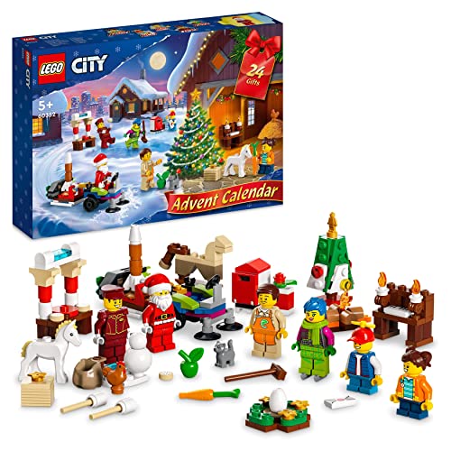 LEGO 60352 City Le Calendrier de lAvent 2022, Jouet pour Enf