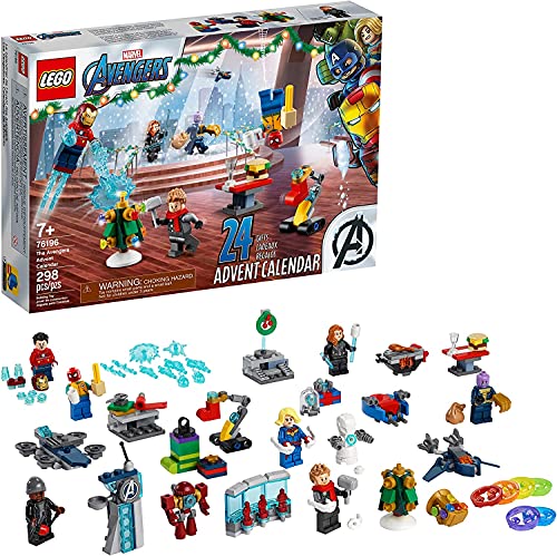 Calendrier de lAvent Lego Marvel The Avengers 76196